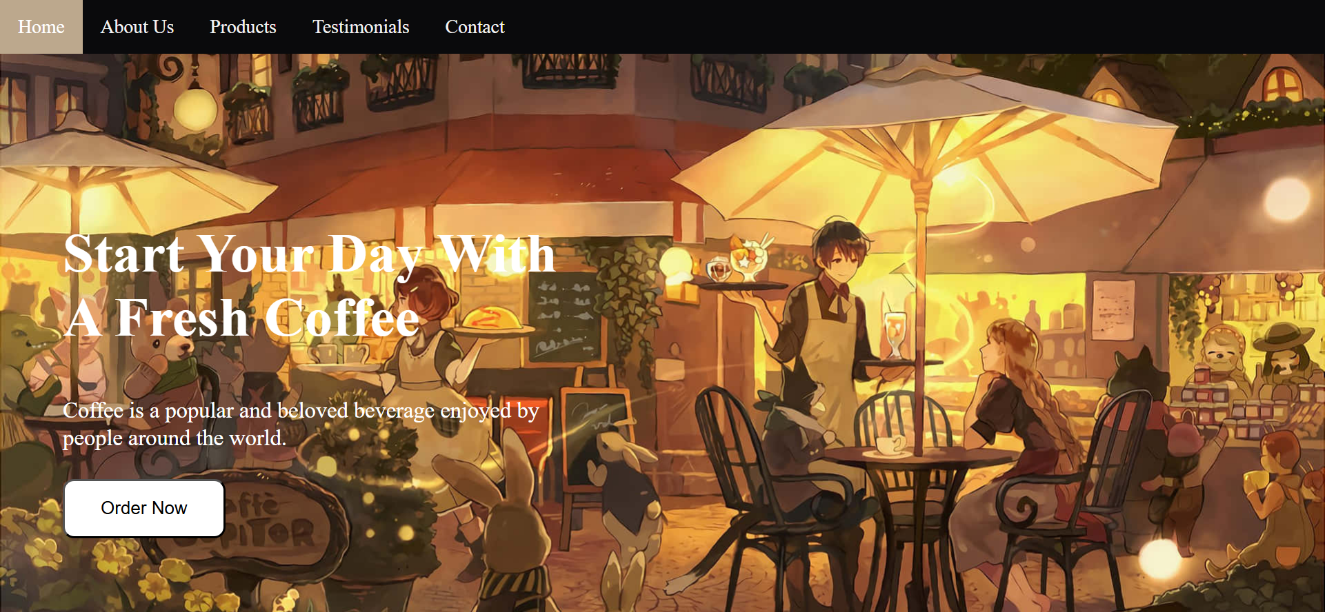 Coffee Website